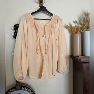 Spell Peach Blouse